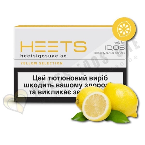 IQOS Heets Dubai | #1 Trusted Heets IQOS UAE Online Store 6 Heets Yellow Selection balanced tobacco flavor for IQOS in UAE