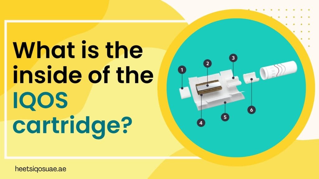What is the inside of the IQOS cartridge