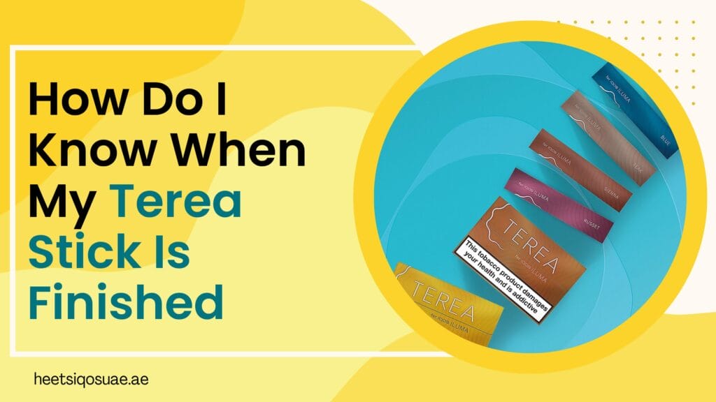 How Do I Know When My Terea Stick Is Finished